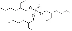 Trioctyl Phosphate (Top) of Molecular Structure Diagram